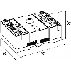 Module AS-i, IP67, Actif, 4 entrées 200mA / 4 sorties 0,5A, - 8xM8