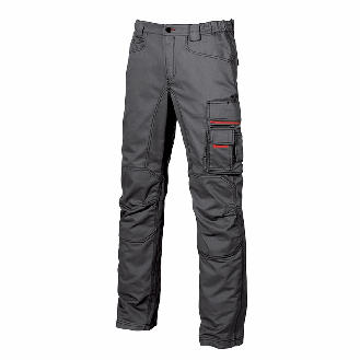 U-Power - Pantalon de travail gris foncé GRIN-Lire la description