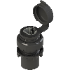 Prise RJ45 Fem/RJ45 Fem, noir
