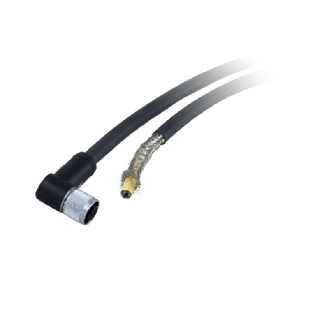 Connecteur M12A Femelle Coudé 12 points avec Câble PUR Blindé 10m-Lire la description