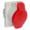 Socle de tableau contacts nickelés, sans pilote 5x 63A, 400V IP44