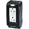 MSVD Prise de courant USA LED jaune 2x NEMA 5-15R (GFCI)/125VAC/15A