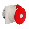 Socle de tableau contacts nickelés, sans pilote 5x 63A, 400V IP44