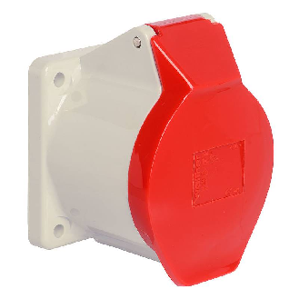 Socle de tableau contacts nickelés 5x 32A, 400V IP44-Lire la description