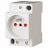 Prise Schuko, 10/16A, 250V AC, avec sécurité enfant