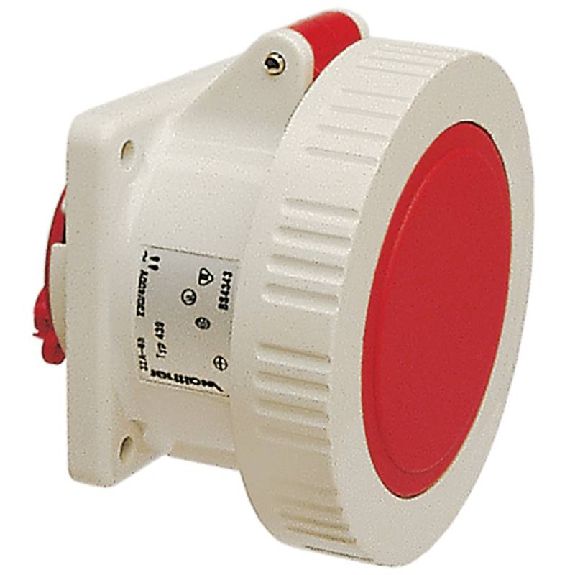 Socle de tableau contacts nickelés, sans pilote 5x 63A, 400V IP67 Socle de tableau contacts nickelés, sans pilote 5x 63A, 400V IP67-Lire la description