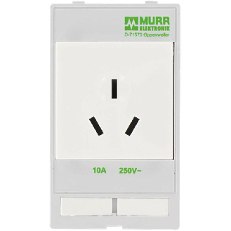 Module simple MSDD Prise de courant Chine 250VAC/10A-Lire la description