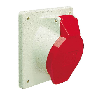 Socle de tableau contacts nickelés, sans pilote 5x 63A, 400V IP44-Lire la description
