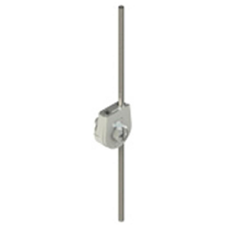 Levier avec tige inox réglable Ø 3x125 mm-Lire la description