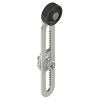 Levier réglable dentelé avec galet Ø 20 mm