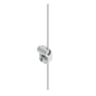 Levier rotatif en métal avec tige inox Ø3x125mm réglable-Lire la description