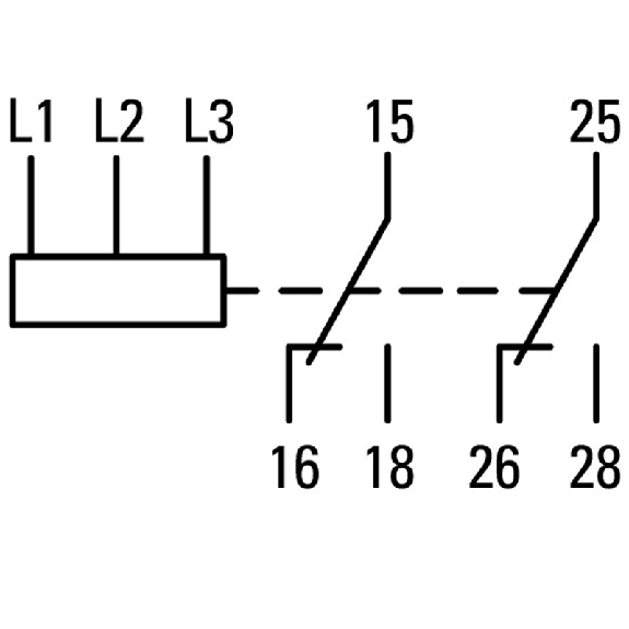 Relais de contrôle d'abs de phases, Multifonct, 350-580VAC, 50/60Hz-Lire la description