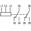 Relais de contrôle d'abs de phases, Multifonct, 350-580VAC, 50/60Hz