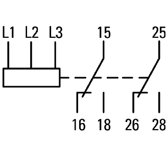 Relais de contrôle d'abs de phases, Multifonct, 350-580VAC, 50/60Hz-Lire la description