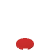 Verrine pour bp affleurant, couleur rouge, sans marquage