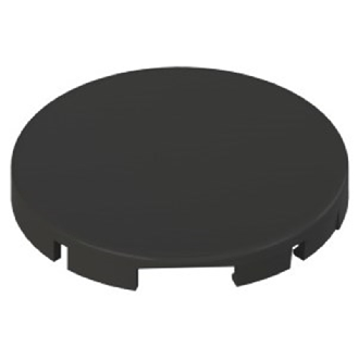 Lentille pour Bp affleurant, couleur noire, av marquage-Lire la description
