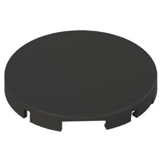 Lentille pour Bp affleurant, couleur noire, av marquage-Lire la description