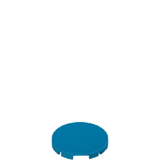Verrine pour bp affleurant, couleur bleue, sans marquage-Lire la description