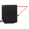 Tête de capteur HL-C2, Classe laser 2, 50±5mm, 0.05µm, vers spot fin