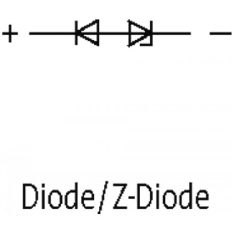 Antiparasitage pour contacteurs Siemens diode zener, 24VDC-Lire la description