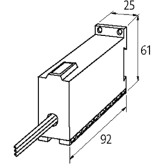 Antiparasitage pour moteur 3x400VAC 4KW VDR / 0,5m-Lire la description