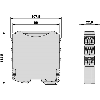 Module de séc. arrêt d'urg., 24V-230VAC/DC 3 circuits de validation