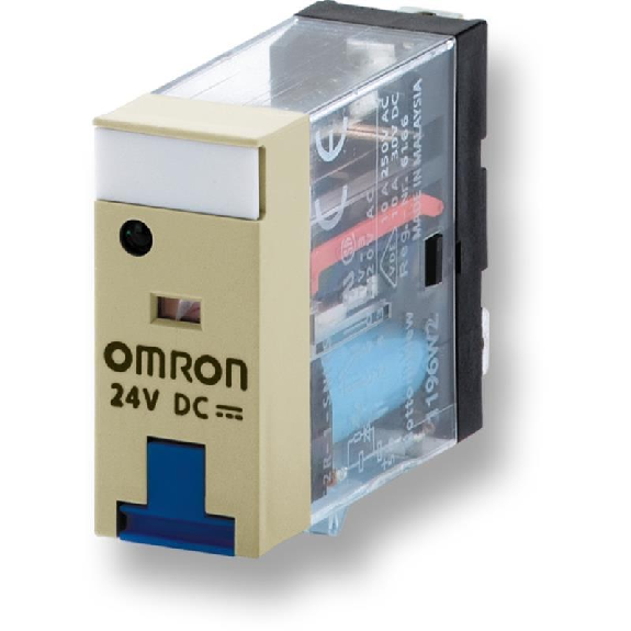 Relais SPDT 10A-250VAC, Ind. méca., Led, 24DC-Lire la description