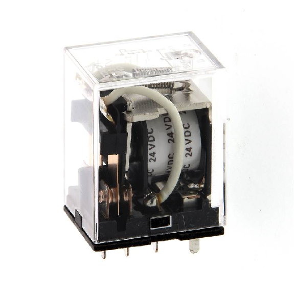 Relais DPDT 10A-250VAC, Led, BT, 200-240AC-Lire la description