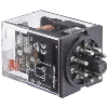 Relais DPDT 10A-250VAC, Ind. méca., 24AC
