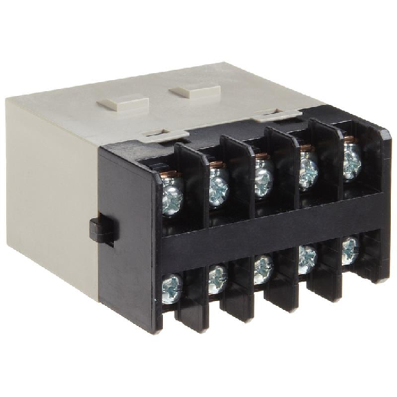 Relais DPST-NO/DPST-NF 25A-220VAC, Vis, 24DC-Lire la description