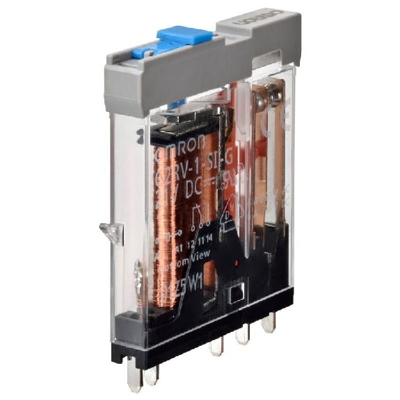 Relais, 6mm, SPDT 6A-250VAC, 21Vdc (pour remplacement)-Lire la description