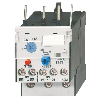 Relais thermique pour J7KN-10D… à J7KN-40…, 16 à 24A-Lire la description