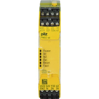 Relais de commande bimanuelle 3NO+1NF 48-240VAC/DC-Lire la description