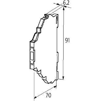 Module d'allongement d'impulsions 0.1-10s sortie transistor 24VDC-Lire la description