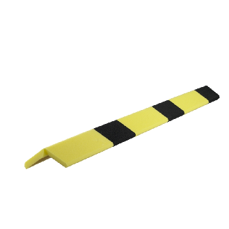 Protection dangle AMORTIFLEX Lot x10 (680x110x14mm) Noir/Jaune-Lire la description