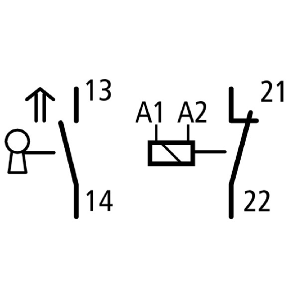 Verrouillage de sécurité 1NO+1NF Verrouillage de sécurité 1NO+1NF-Lire la description