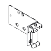 Support de montage, rail DIN pour alimentation S8FS