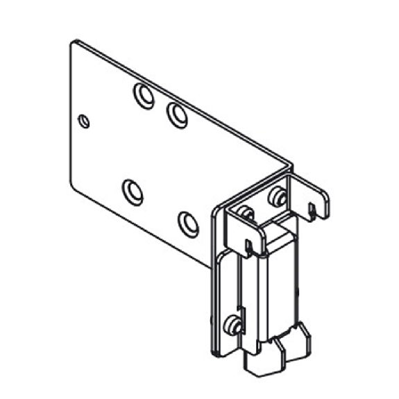 Support de montage, rail DIN pour alimentation S8FS-Lire la description