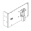Support de montage, fixation intérieure sur rail DIN pour alim S8FS