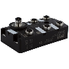 Switch 5-ports M12D (femelle), alim 1× M12A (mâle)