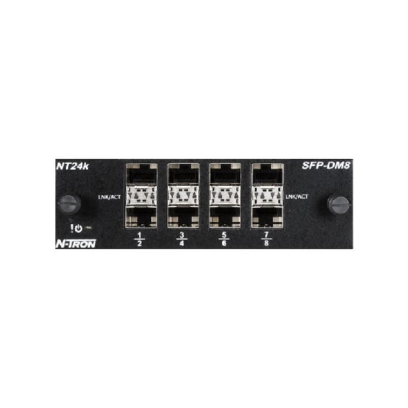 NT24k module (8) SFP slots d'extensions; 100Base ou 1000Base SFP-Lire la description