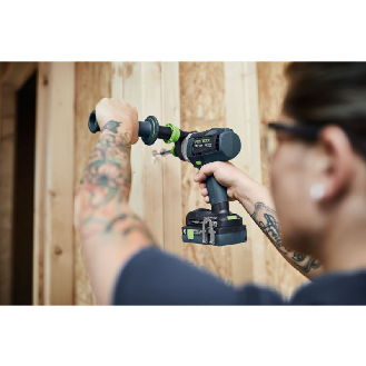 Perceuse-visseuse à percussion 18V TPC 18/4 52/4 I-Plus Quadrive + batteries + chargeur + Systainer 3  - 575605-Lire la description