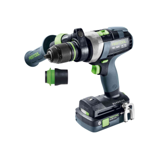 Perceuse-visseuse à percussion 18V TPC 18/4 52/4 I-Plus Quadrive + batteries + chargeur + Systainer 3  - 575605-Lire la description