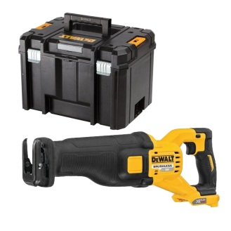 Scie sabre 54V XR FLEXVOLT (sans batterie ni chargeur) en coffret T-STAK IV  - DCS389NT-XJ-Lire la description