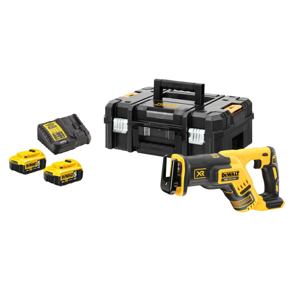Scie sabre XR Brushless 18V + 2 batteries 4 Ah + chargeur en coffret T-STAK II - DCS367P2-QW Scie sabre XR Brushless 18V + 2 batteries 4 Ah + chargeur en coffret T-STAK II - DCS367P2-QW-Lire la description