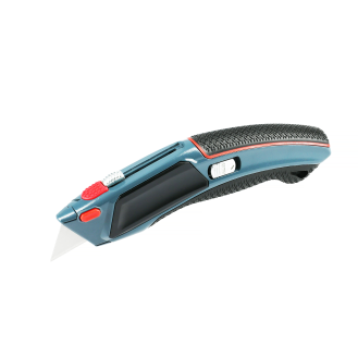 Cutter pour lames trapèze avec chargeur de 5 lames - HANGER - 110020-Lire la description