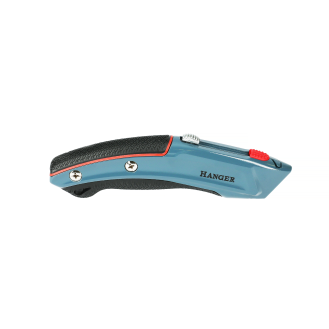 Cutter pour lames trapèze avec chargeur de 5 lames - HANGER - 110020-Lire la description