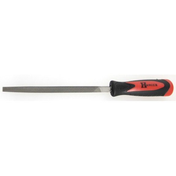 Lime triangulaire emmanchée demi-douce longueur 250 mm - HANGER - 110315 Lime triangulaire emmanchée demi-douce longueur 250 mm - HANGER - 110315-Lire la description