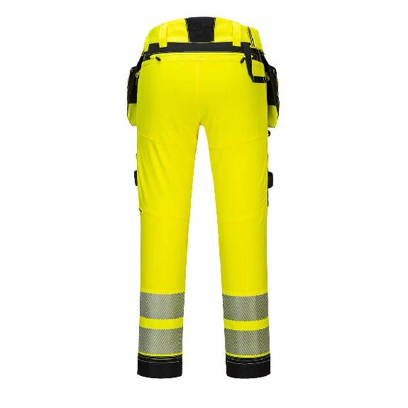 Portwest - Pantalon de service haute visibilité avec poches flottantes démontables DX4-Lire la description