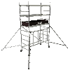 Échafaudage pliant 26m en aluminium